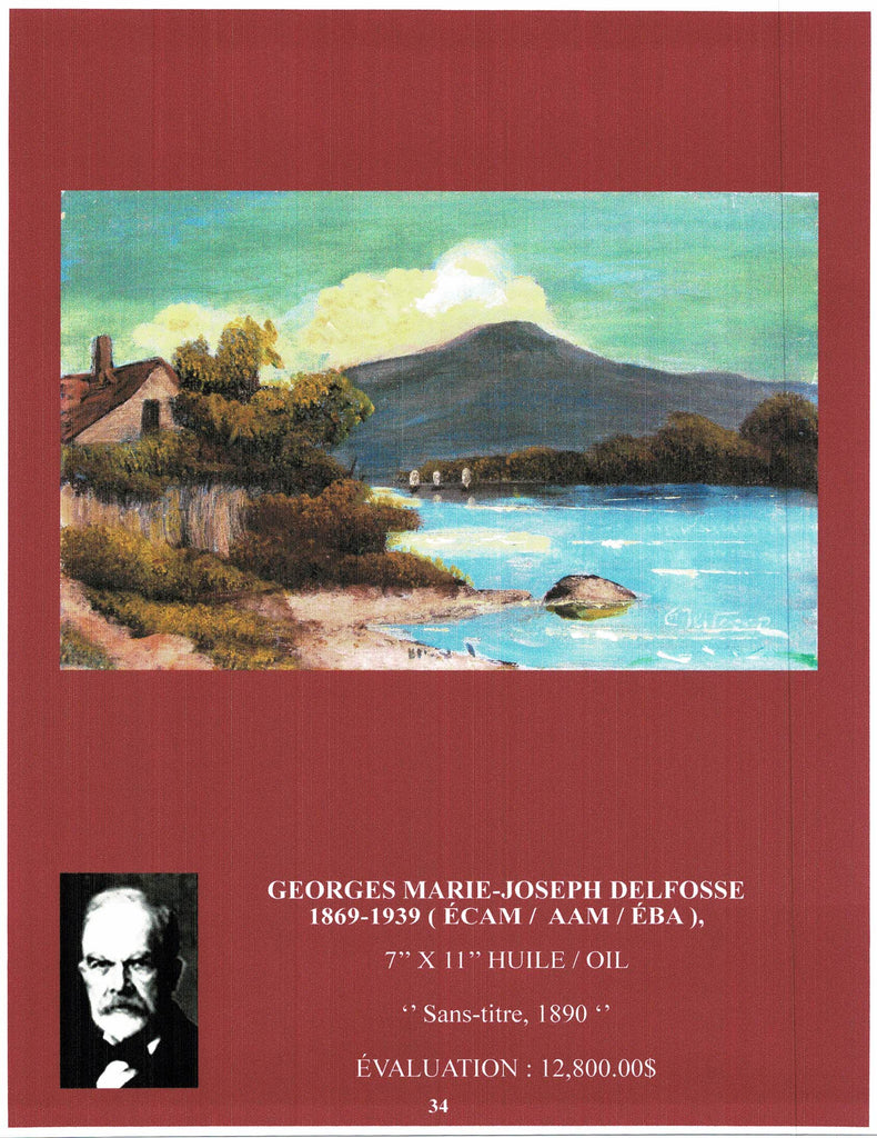 DELFOSSE GEORGES MARIE-JOSEPH, 1869-1939 (ÉCAM / AAM / ÉBA) - Galerie2000