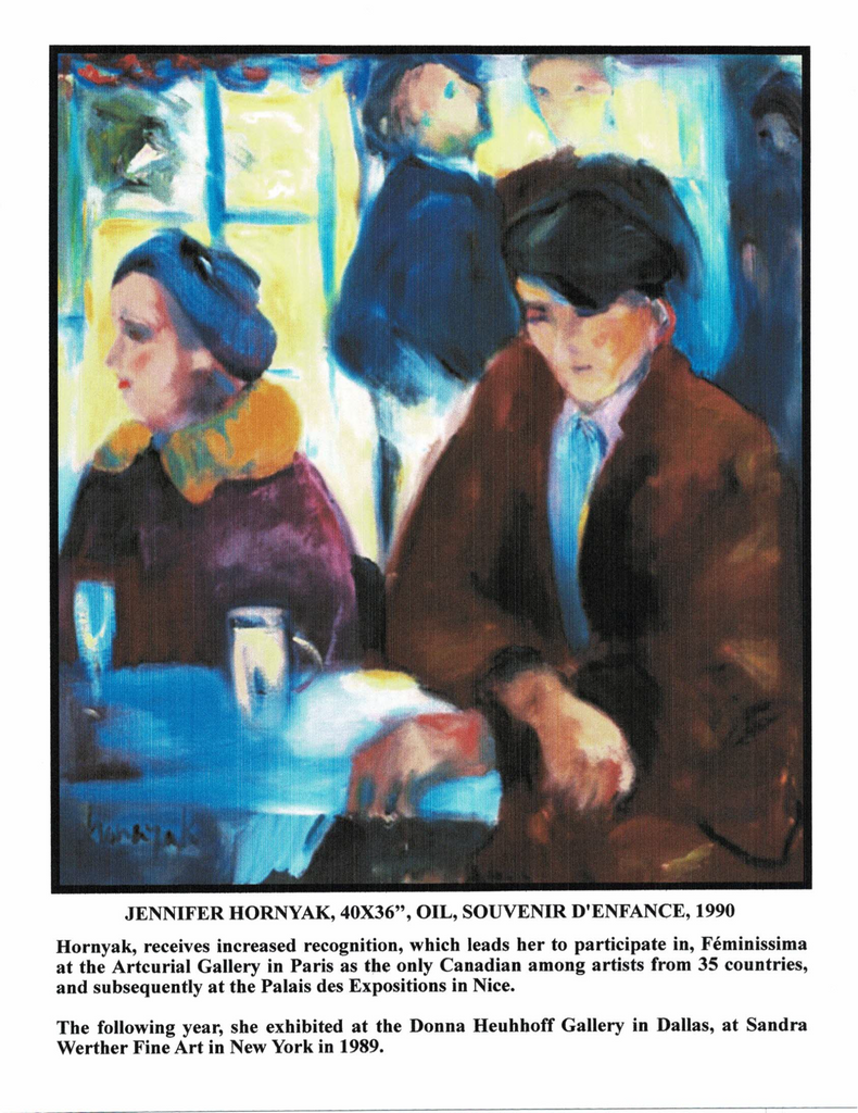 HORNYAK JENNIFER, 1940- (GSA / MBA / McGILL / CSB / ÉBAM / VSC) - Galerie2000