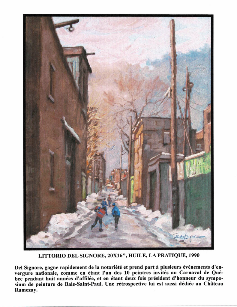 DEL SIGNORE LITTORIO, 1938- - Galerie2000