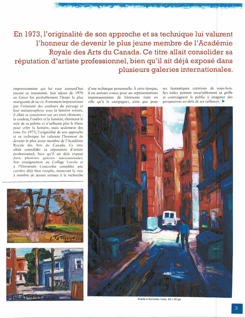 TATOSSIAN ARMAND, 1948-2012 (ÉBAM / RCA / CONCORDIA / TATOSSIANISME) - Galerie2000