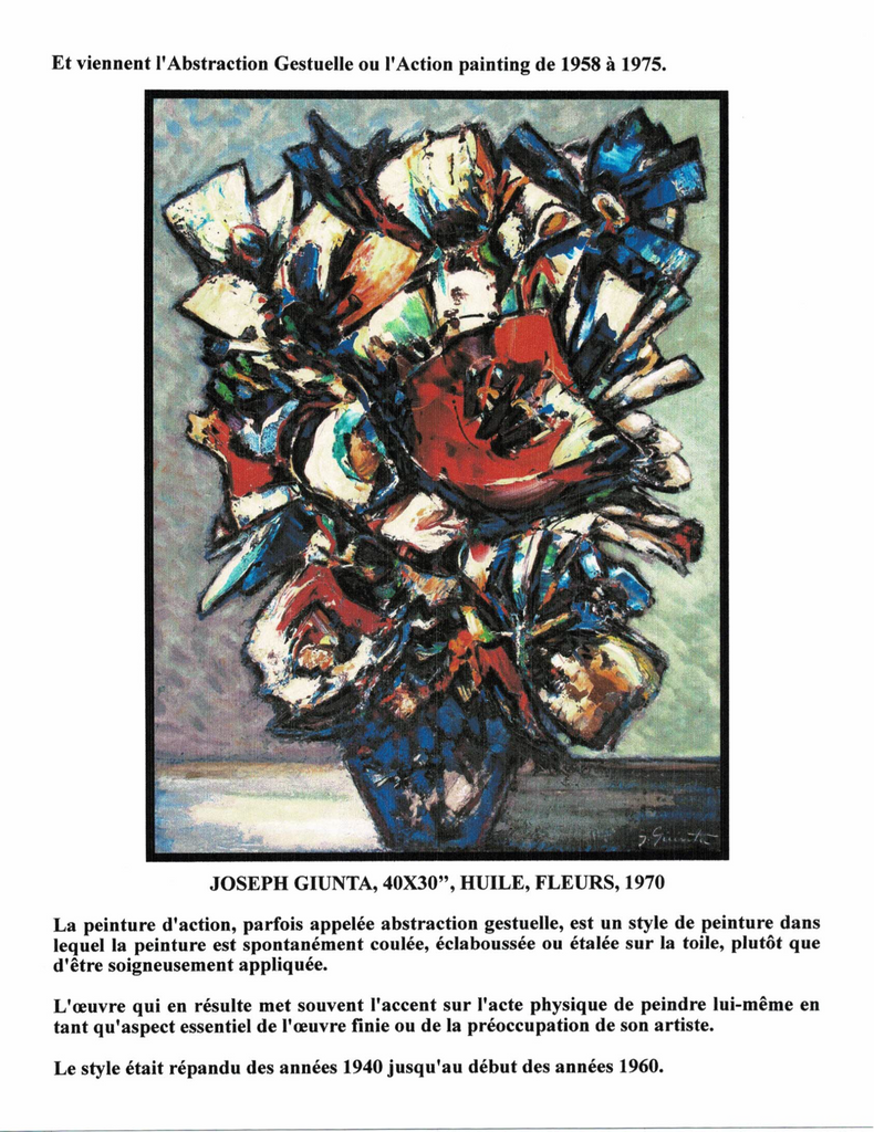 GIUNTA JOSEPH, 1911-2001 (MN / ÉBAM / AAM) - Galerie2000