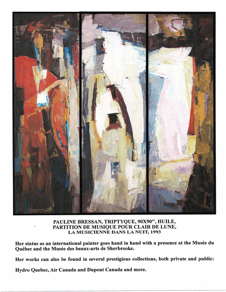 BRESSAN PAULINE 1944- (ÉBAM / LES FAMEUSES) - Galerie2000