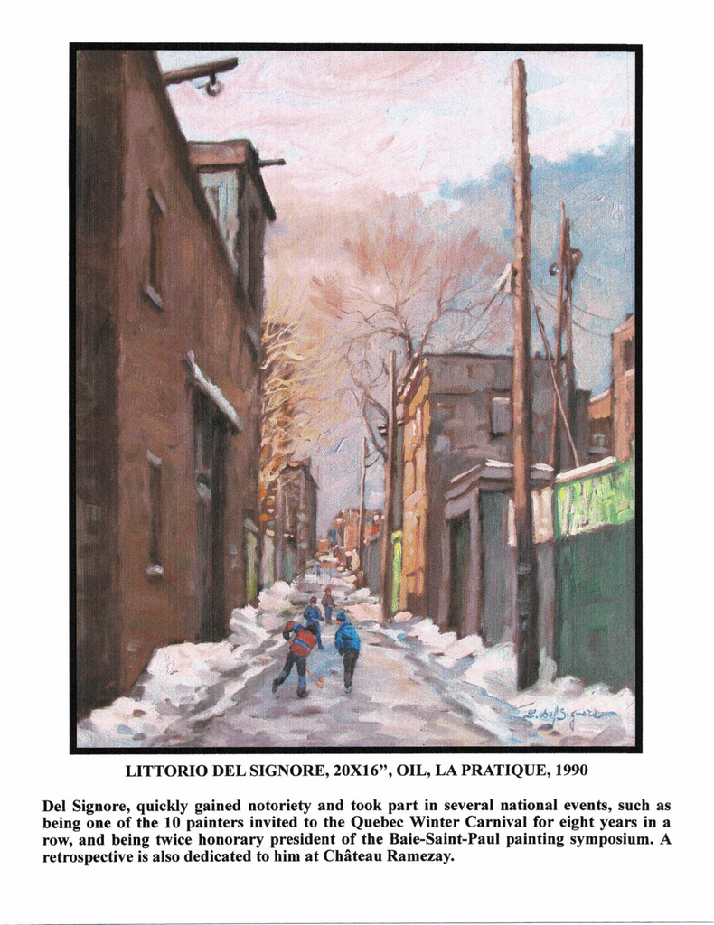 DEL SIGNORE LITTORIO, 1938- - Galerie2000